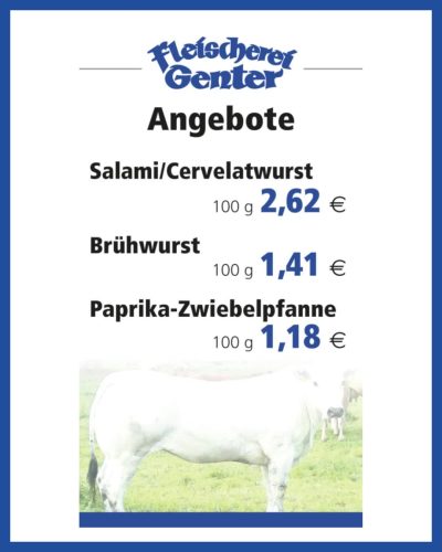 Genter Angebot der Woche KW 22-2026