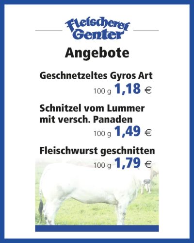Genter Angebot der Woche KW 24-2026
