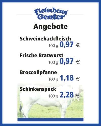 Genter Angebot der Woche KW 37-2026
